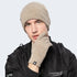 bonnet homme beige doublure polaire